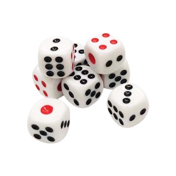 台灣用一號骰子 優質1號骰子 骰盅用骰子 吹牛遊戲麻將專用 十八豆 贈品禮品 A5680