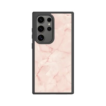 Galaxy S24 Ultra SolidSuit 黑 - 石紋與渲染 / Marble & Dreamy Gradient - 粉色夢境
