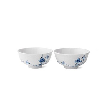 Royal Copenhagen 棕櫚唐草 - 中式飯碗11cm (兩入)