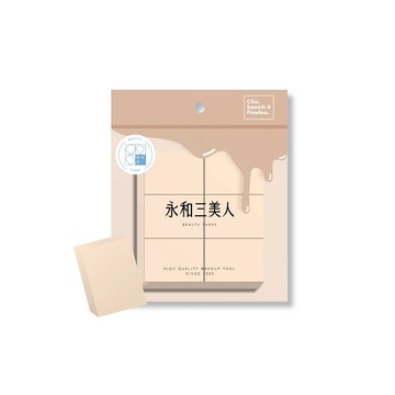 永和三美人 多角度 方塊海綿 6入