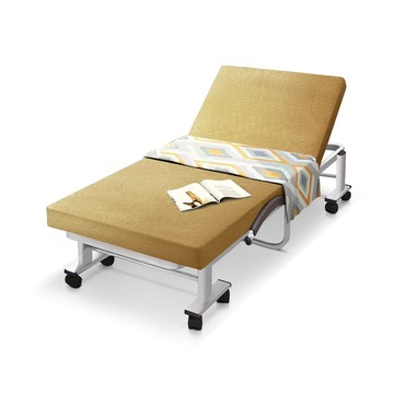 【C'est Chic】哲學之道(乳膠升級版)6段折疊床幅100橄欖綠