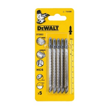 DEWALT 得偉 木工線鋸片 100mm 10T (5入)  1組