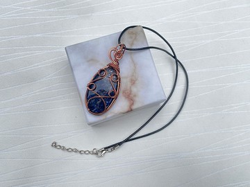 220911 wire wrapping 蘇打石 銅線 繞線 吊墮