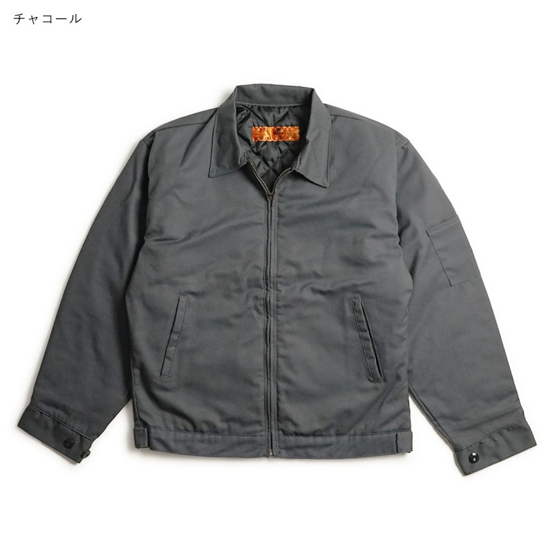 レッドキャップ REDKAP #JT22 スラッシュポケット ワークジャケット ｜ 中綿ジャケット メンズ アウター SLASH POCKET  JACKET 外生地は汚れやシワに強い素材 ダ | LINEブランドカタログ