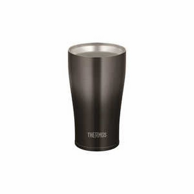 サーモス 真空断熱タンブラー 340ml ブラックグラデーション BKG JDE341LTDBKG