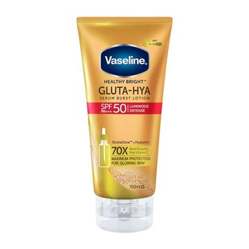 Vaseline 凡士林 全能防曬爆水凝乳 SPF50 PA+++ 150ml 輕盈保濕 高效防曬 海洋友善  1條