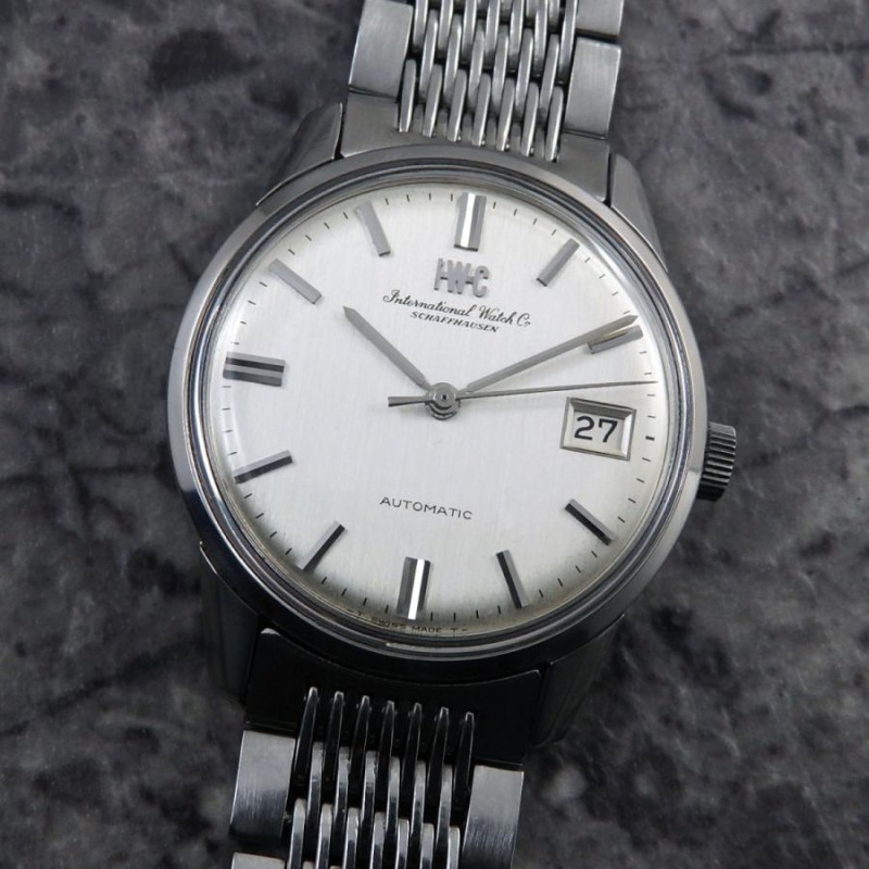 IWC(インターナショナルウォッチカンパニー) 自動巻き SS 純正ブレス  