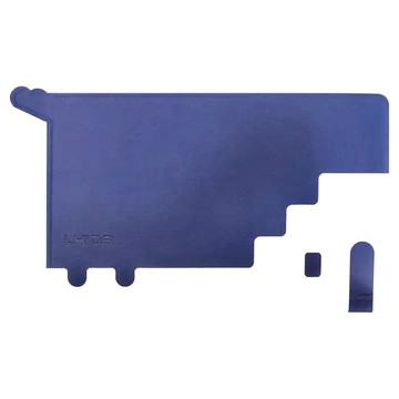 LHiDS EasyHouse 造型收納層架 希臘圓頂屋 最大承重750g 仿皮草、鐵片、魔鬼氈、3M 膠條  23.1x19.8cm  23.1cx19.8cm