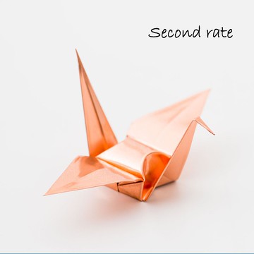 【奧特萊斯商品】銅鶴 【日本製造】