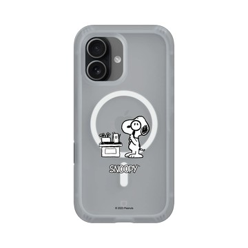 iPhone 17 AirX 流變灰 - 史努比 Snoopy - 小小觀察家