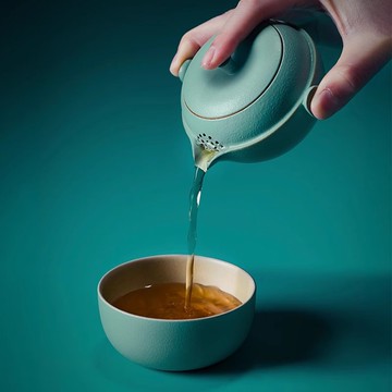 萬仟堂快客杯一壺一杯辦公室便攜隨身旅行茶具單人功夫茶具平安壺