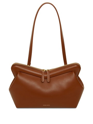 Mansur Gavriel - Frame medium shoulder bag - women - Leather - One Size - Brown