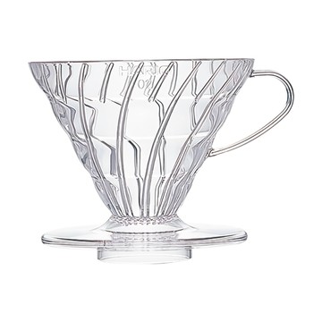 HARIO V60透明 03樹脂濾杯 VD-03T  1入  單件  1-6杯