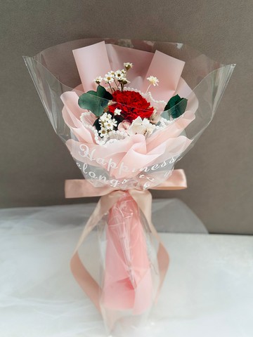 母親節康乃馨花束 紅色經典色