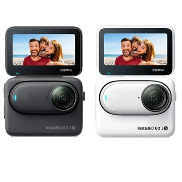 Insta360 GO 3S 拇指防抖相機-64G版本公司貨 送專用包+輕巧腳架+散熱頭+矽膠套