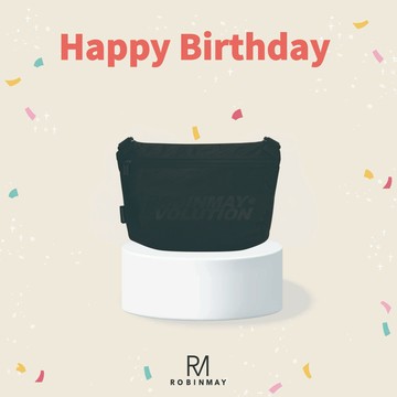 生日快樂🎂｜你今年「包」準發財❗️｜8月壽星好禮【ROBINMAY】酷克斜背包