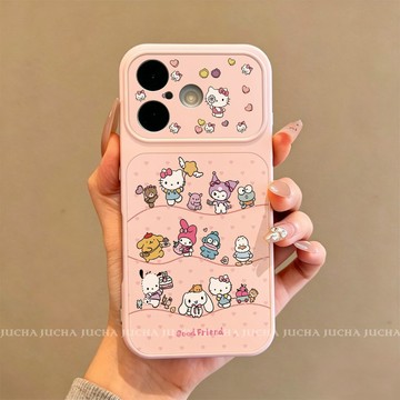適用愛心動漫蘋果17Pro手機殼全包防摔iphone17Promax新款16女生