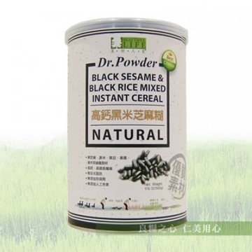 美好人生 高鈣黑米芝麻糊(500g/罐)