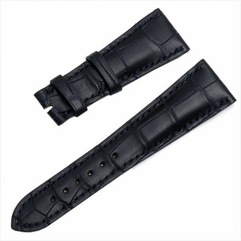 PANERAI 純正 クロコダイル 40㎜用 ショート Dバックル ブラック OKURA