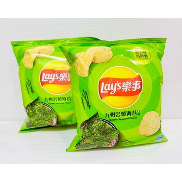 樂事九州岩燒海苔口味洋芋片（34公克）
