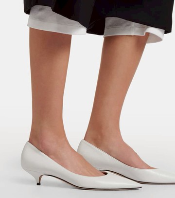The Row Liisa Two leather pumps