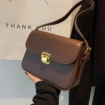 春季質感包包2025新款潮時尚超火單肩小方包百搭ins復古斜挎女包