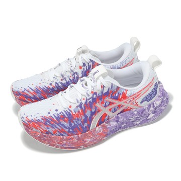 [ACS] Asics 競速跑鞋 Noosa TRI 16 女鞋 紫 白 支撐 回彈 省力型 運動鞋 亞瑟士 1012B675101