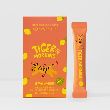 Tigermorning Lemon Shot Burning Red 20g 15ea