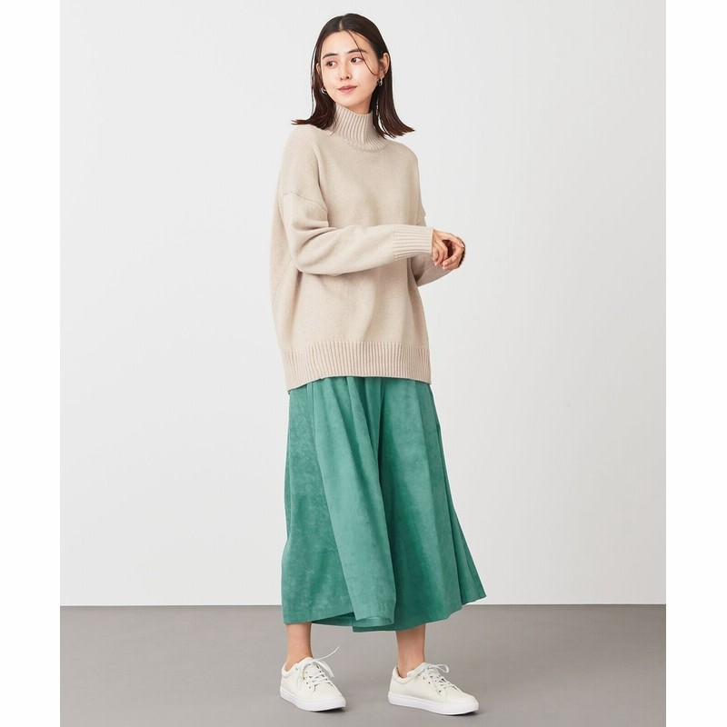 オンワード】 any FAM>パンツ 【洗濯機可・ウエストゴム】サンディングピーチ スカーチョ ブルーグリーン レディース 【送料無料】 通販  LINEポイント最大1.0%GET LINEショッピング