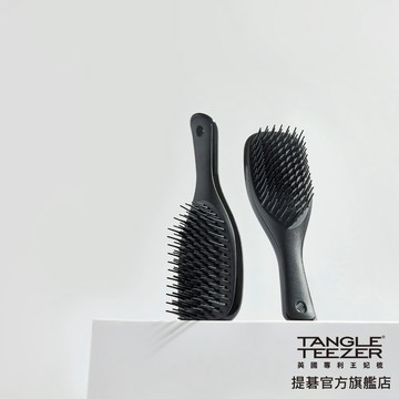 【Tangle Teezer王妃梳】Mini英倫手握梳-黑色 | 乾濕二用梳
