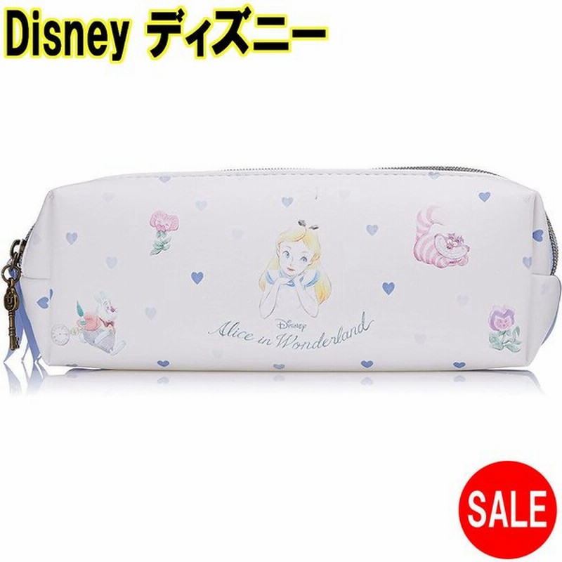 Disney ディズニー 不思議の国のアリス ペンケース 筆箱 ホワイト Disney0152 アリス Mdah 003 通販 Lineポイント最大get Lineショッピング