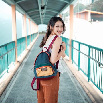 【DOUGHNUT】10.5吋 防潑水 迷你後背包 大學包 日常-湖水藍 MHA