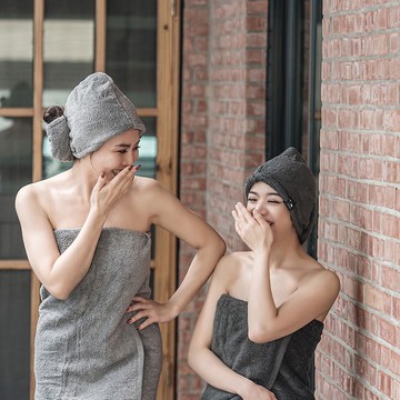 JOGAN日本成願毛巾 monotone系列 純棉乾髮帽(三色可選)