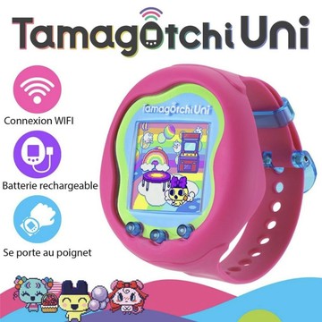 台現免運 美版萬代 塔麻可吉 拓麻歌子✨  惡魔版✨ tamagotchi uni 電子雞 生日禮物 交換禮物 兒童禮物