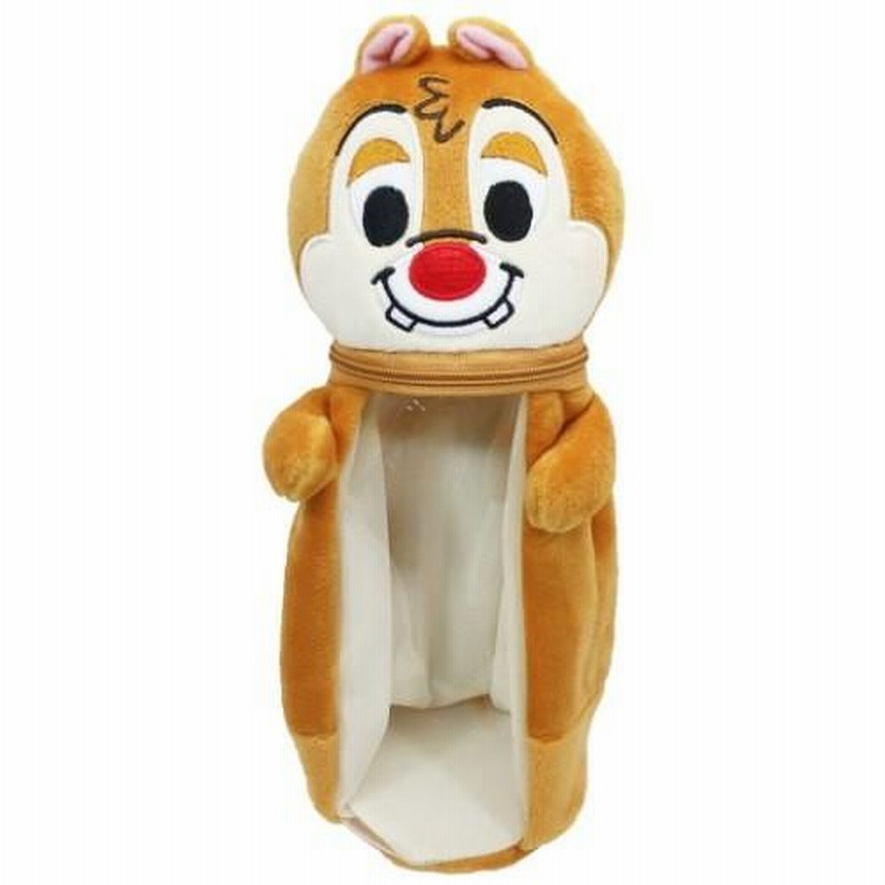 チップ＆デール グッズ 筆箱 HUG ぬいぐるみペンケース DALE