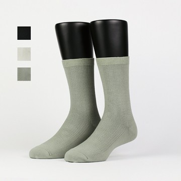 FOOTER 華夫格微分子襪 襪子 除臭襪-男款(T75)