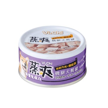 維齊蒸爽機腿犬餐罐-能量免疫力 80g