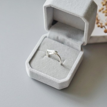 像水一樣Vol.3 | Flow 不規則戒指(可調節款)