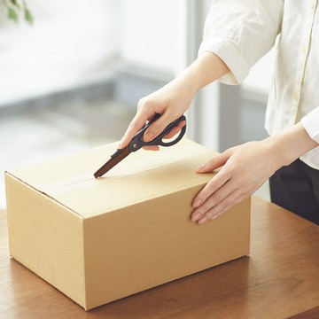 KOKUYO 兩用機能剪刀(鈦加工) - 黑色