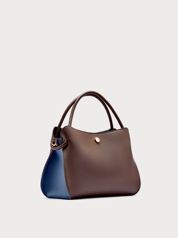 S'AIME 花苞多隔層撞色托特包