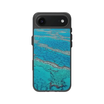 iPhone Air Clear (相機按鈕) 酷墨灰 - LOOK！多看我一眼 LOOK! Nature Seeks Attention - 大自然的傑作（大堡礁）