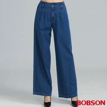 BOBSON 女款鬆緊老爺褲( 8229-53 )