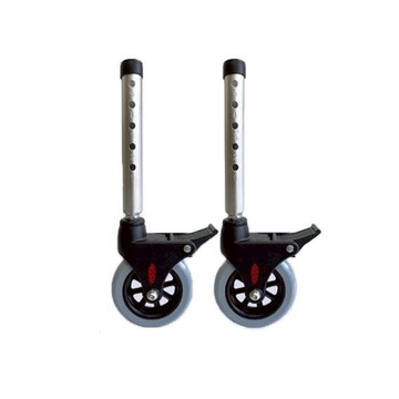 【海夫健康生活館】RH-HEF 旋轉煞車 助行器用腳輪D款 前輪/後輪皆可用 2入/組(ZHCN2431)