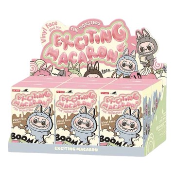 Pop Mart The Monsters Labubu Tasty Macarons Sealed Case (6 Blind Boxes)