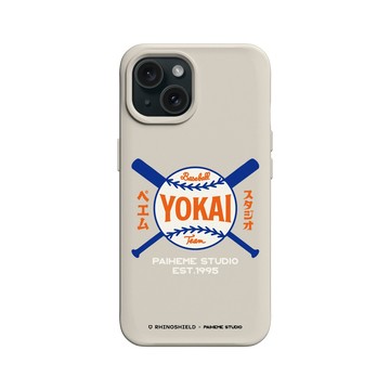 iPhone 15 SolidX 貝殼灰 - Paiheme Studio - Yokai Ball