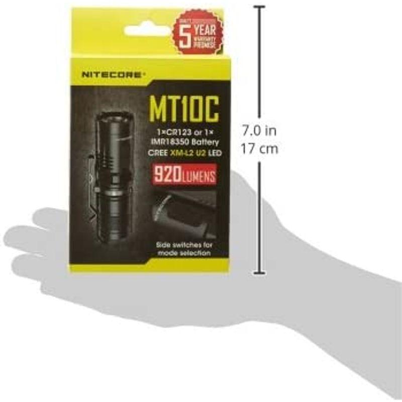 ライト NITECORE (ナイトコア) MT10C CREE XM-L2 U2 白色LED 赤色LED