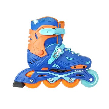 成功 兒童初階教學直排輪鞋(藍色/粉紅)(含頭盔、護具、背袋) / 組 S0490