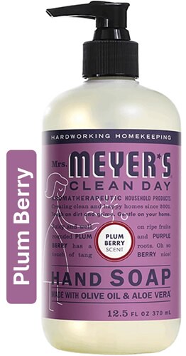 Mrs. Meyer's Clean Day Liquid Hand Soap Plum Berry 12.5 fl oz
