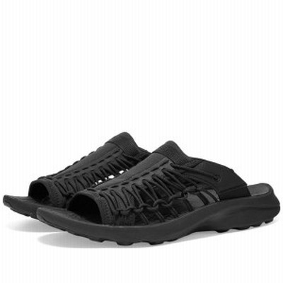 キーン メンズ スニーカー シューズ KEEN Uneek Sneaker Slide Black