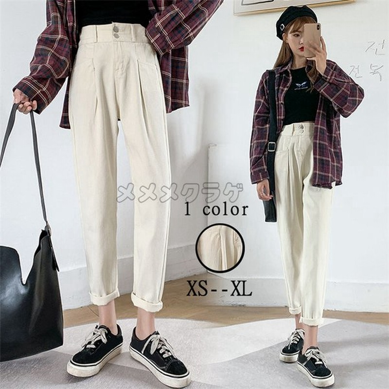 デニムパンツ デニムパンツ レディース テーパードパンツ 秋コーデ ハイウエス ボトムス 秋新作 長ズボン ゆったり ジーンズ 体型カバー ワイド ポケット付き 通販 Lineポイント最大0 5 Get Lineショッピング